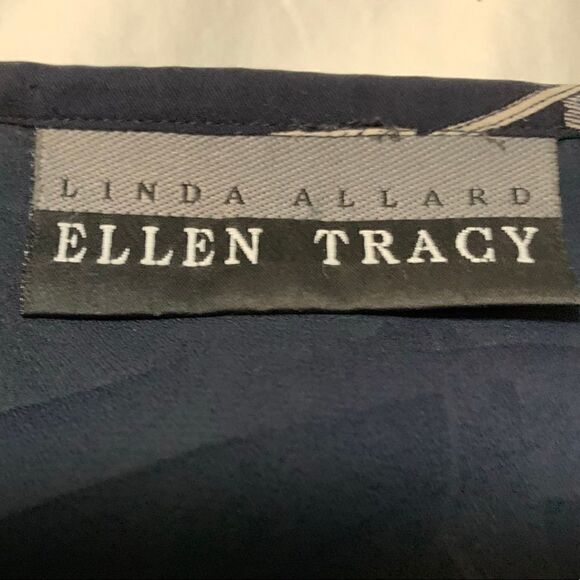 Ellen Tracy Silk Floral Fit and Flare Skirt Sz 14 - Picture 3 of 6